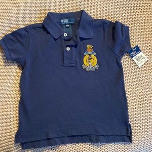 NWT Polo by Ralph Lauren navy polo for boys 18 mos